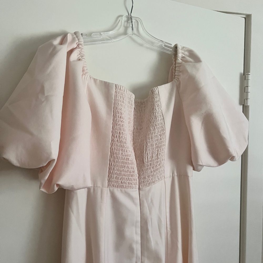 Sea New York Blush Pink Maxi Dress – Formal Wedding Guest Spring Summer - Picture 7 of 9